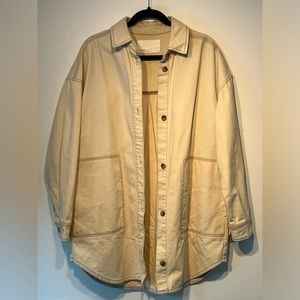 Oak and Fort - Beige Demin Jacket